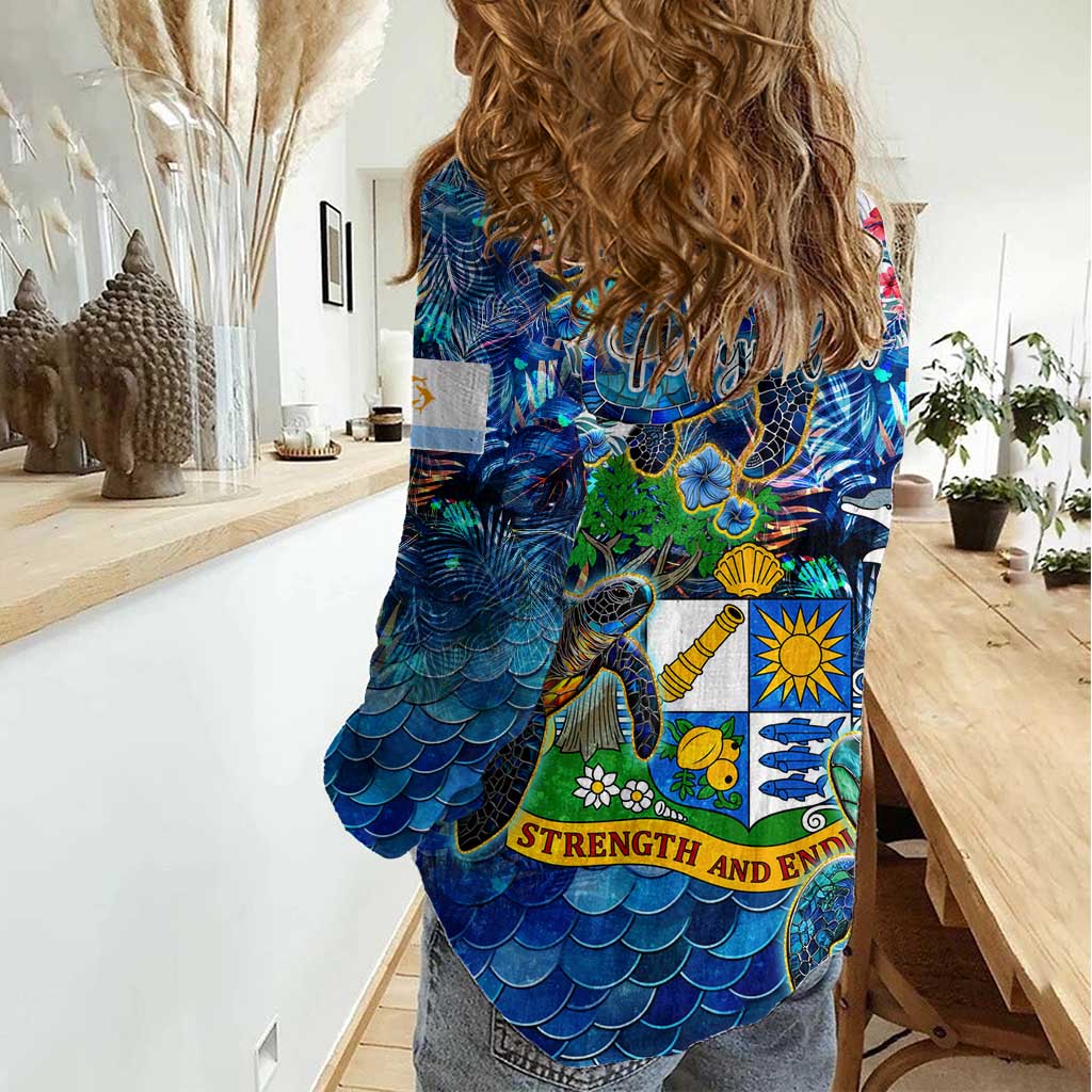 Anguilla Women Casual Shirt - Wonder Print Shop