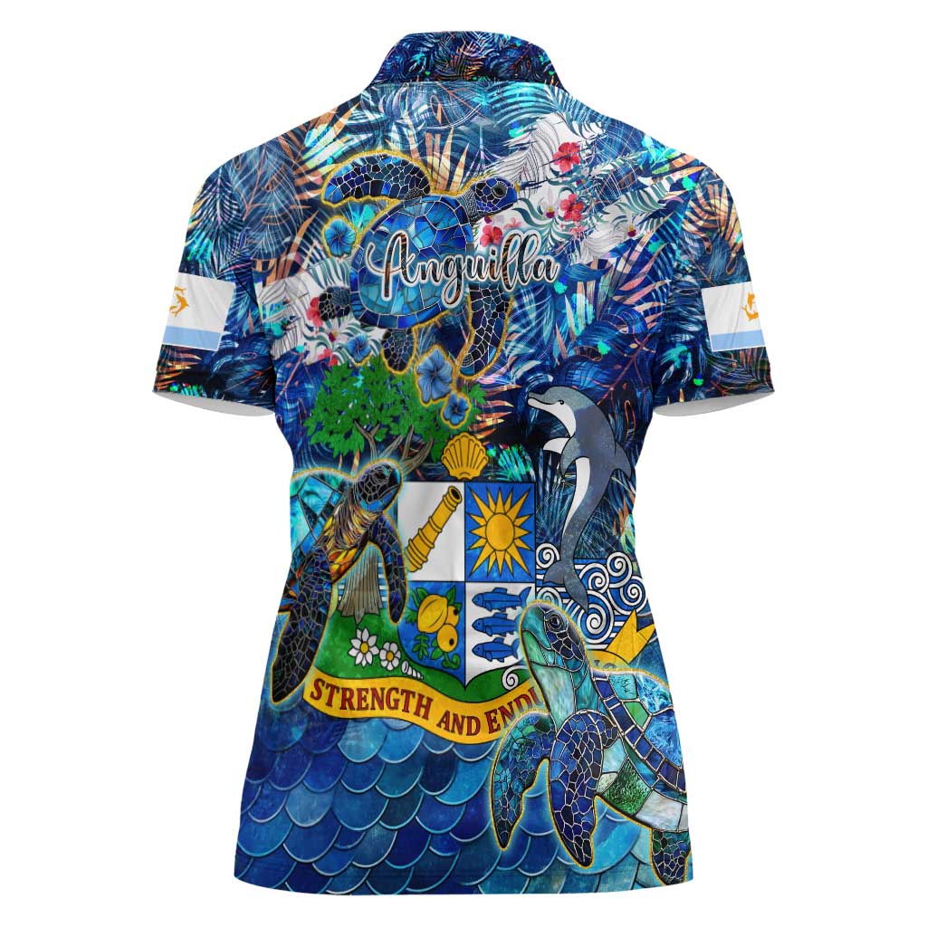 Anguilla Women Polo Shirt - Wonder Print Shop