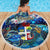 Aruba Beach Blanket Sea Turtle Tropical Pattern
