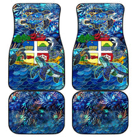 Aruba Car Mats Sea Turtle Tropical Pattern