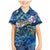 Aruba Family Matching Mermaid Dress and Hawaiian Shirt Sea Turtle Tropical Pattern