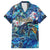 Aruba Family Matching Summer Maxi Dress and Hawaiian Shirt Sea Turtle Tropical Pattern - Wonder Print Shop