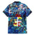 Aruba Family Matching Summer Maxi Dress and Hawaiian Shirt Sea Turtle Tropical Pattern - Wonder Print Shop