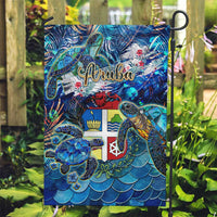 Aruba Garden Flag Sea Turtle Tropical Pattern - Wonder Print Shop
