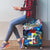 Aruba Luggage Cover Sea Turtle Tropical Pattern - Wonder Print Shop