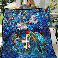 Aruba Quilt Sea Turtle Tropical Pattern - Wonder Print Shop