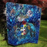 Aruba Quilt Sea Turtle Tropical Pattern - Wonder Print Shop