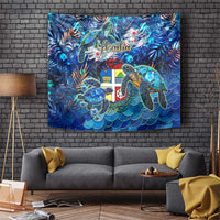 Aruba Tapestry Sea Turtle Tropical Pattern - Wonder Print Shop