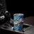 Aruba Tumbler Cup Sea Turtle Tropical Pattern - Wonder Print Shop