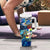 Aruba Tumbler With Handle Sea Turtle Tropical Pattern - Wonder Print Shop