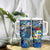 Aruba Tumbler With Handle Sea Turtle Tropical Pattern - Wonder Print Shop
