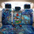 Bermuda Back Car Seat Cover Sea Turtle Tropical Pattern
