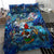 Bermuda Bedding Set Sea Turtle Tropical Pattern