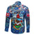 Bermuda Family Matching Mermaid Dress and Hawaiian Shirt Sea Turtle Tropical Pattern