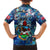 Bermuda Family Matching Short Sleeve Bodycon Dress and Hawaiian Shirt Sea Turtle Tropical Pattern - Wonder Print Shop