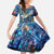 Bermuda Family Matching Summer Maxi Dress and Hawaiian Shirt Sea Turtle Tropical Pattern - Wonder Print Shop