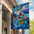 Bermuda Garden Flag Sea Turtle Tropical Pattern - Wonder Print Shop
