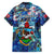 Bermuda Hawaiian Shirt Sea Turtle Tropical Pattern - Wonder Print Shop