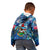 Bermuda Kid Hoodie Sea Turtle Tropical Pattern - Wonder Print Shop