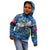 Bermuda Kid Hoodie Sea Turtle Tropical Pattern - Wonder Print Shop