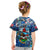Bermuda Kid T Shirt Sea Turtle Tropical Pattern - Wonder Print Shop