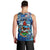 Bermuda Men Tank Top Sea Turtle Tropical Pattern - Wonder Print Shop