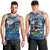 Bermuda Men Tank Top Sea Turtle Tropical Pattern - Wonder Print Shop