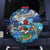 Bermuda Spare Tire Cover Sea Turtle Tropical Pattern - Wonder Print Shop