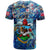 Bermuda T Shirt Sea Turtle Tropical Pattern - Wonder Print Shop