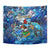 Bermuda Tapestry Sea Turtle Tropical Pattern - Wonder Print Shop