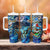 Bermuda Tumbler With Handle Sea Turtle Tropical Pattern - Wonder Print Shop