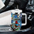 Bermuda Tumbler With Handle Sea Turtle Tropical Pattern - Wonder Print Shop