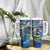 Bermuda Tumbler With Handle Sea Turtle Tropical Pattern - Wonder Print Shop