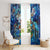 Bermuda Window Curtain Sea Turtle Tropical Pattern - Wonder Print Shop