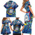 Sint Maarten Family Matching Short Sleeve Bodycon Dress and Hawaiian Shirt Sea Turtle Tropical Pattern - Wonder Print Shop