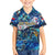 Sint Maarten Family Matching Short Sleeve Bodycon Dress and Hawaiian Shirt Sea Turtle Tropical Pattern - Wonder Print Shop