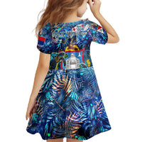 Sint Maarten Family Matching Summer Maxi Dress and Hawaiian Shirt Sea Turtle Tropical Pattern - Wonder Print Shop