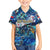 Sint Maarten Family Matching Summer Maxi Dress and Hawaiian Shirt Sea Turtle Tropical Pattern - Wonder Print Shop