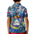 Sint Maarten Kid Polo Shirt Sea Turtle Tropical Pattern - Wonder Print Shop