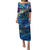 Sint Maarten Puletasi Sea Turtle Tropical Pattern - Wonder Print Shop