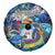 Sint Maarten Spare Tire Cover Sea Turtle Tropical Pattern - Wonder Print Shop