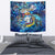 Sint Maarten Tapestry Sea Turtle Tropical Pattern - Wonder Print Shop