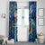 Sint Maarten Window Curtain Sea Turtle Tropical Pattern - Wonder Print Shop