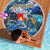 Sint Eustatius Beach Blanket Sea Turtle Tropical Pattern