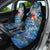 Sint Eustatius Car Seat Cover Sea Turtle Tropical Pattern