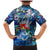 Sint Eustatius Family Matching Mermaid Dress and Hawaiian Shirt Sea Turtle Tropical Pattern