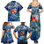 Sint Eustatius Family Matching Summer Maxi Dress and Hawaiian Shirt Sea Turtle Tropical Pattern - Wonder Print Shop