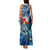 Sint Eustatius Family Matching Tank Maxi Dress and Hawaiian Shirt Sea Turtle Tropical Pattern - Wonder Print Shop