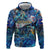 Sint Eustatius Hoodie Sea Turtle Tropical Pattern - Wonder Print Shop