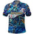 Sint Eustatius Polo Shirt Sea Turtle Tropical Pattern - Wonder Print Shop